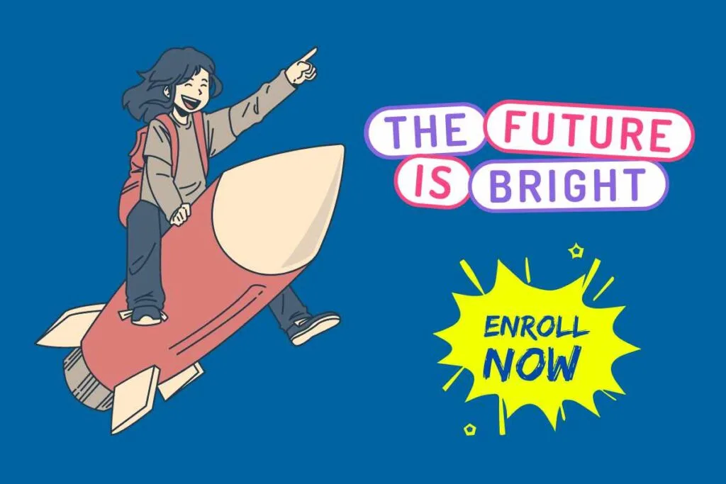 child bright future