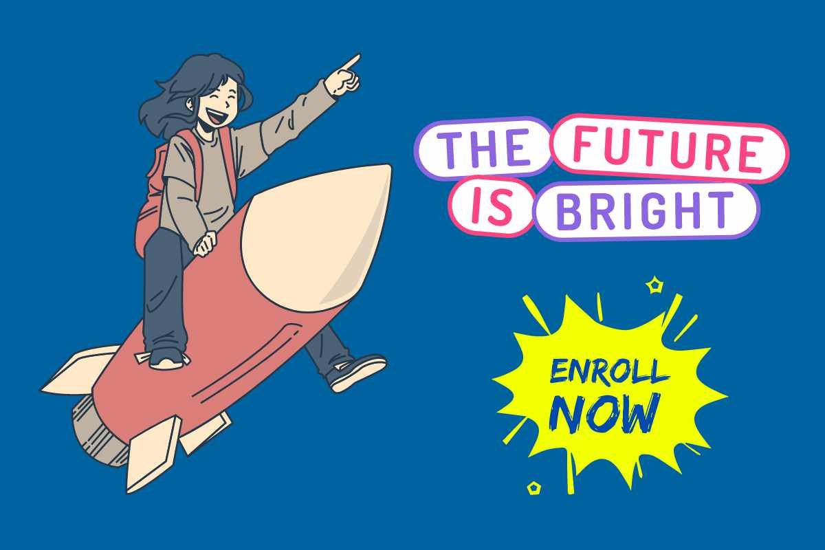 child bright future